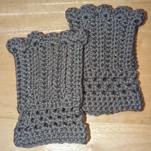 Crochet Boot Cuffs